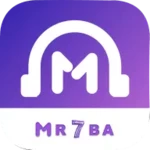 mr7ba - group voice chat room android application logo